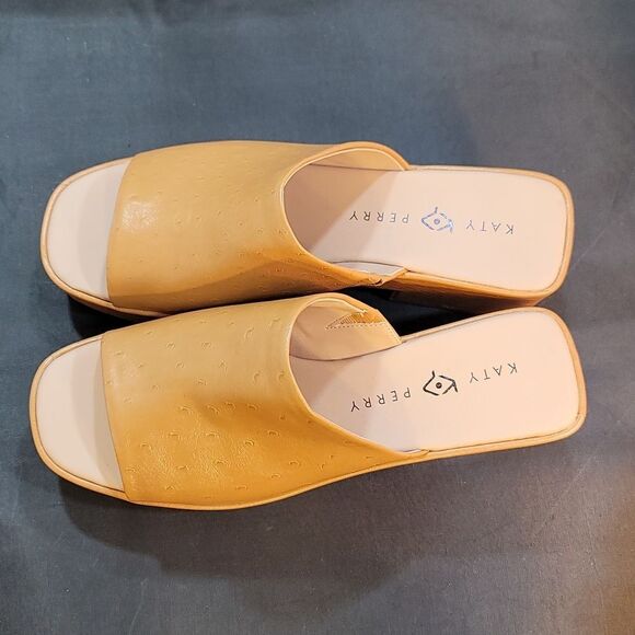 BRAND NEW KATY PERRY THE BUSY BEE SLIDE SANDALS - Picture 7 of 16